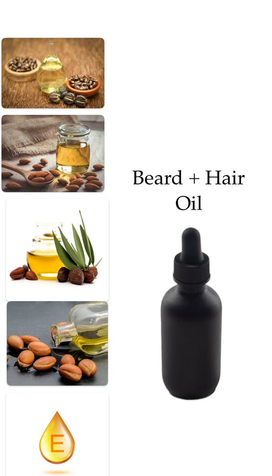 Suede Beard + Hair Oil